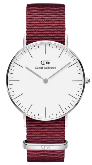 Daniel Wellington Classic Roselyn White Dial Red NATO Strap Watch For Women - DW00100268 Buy Now By Daniel Wellington
