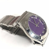Marc Jacobs Purple Dial Silver Steel Strap Watch for Women - MBM3032 Buy Now By Marc Jacobs