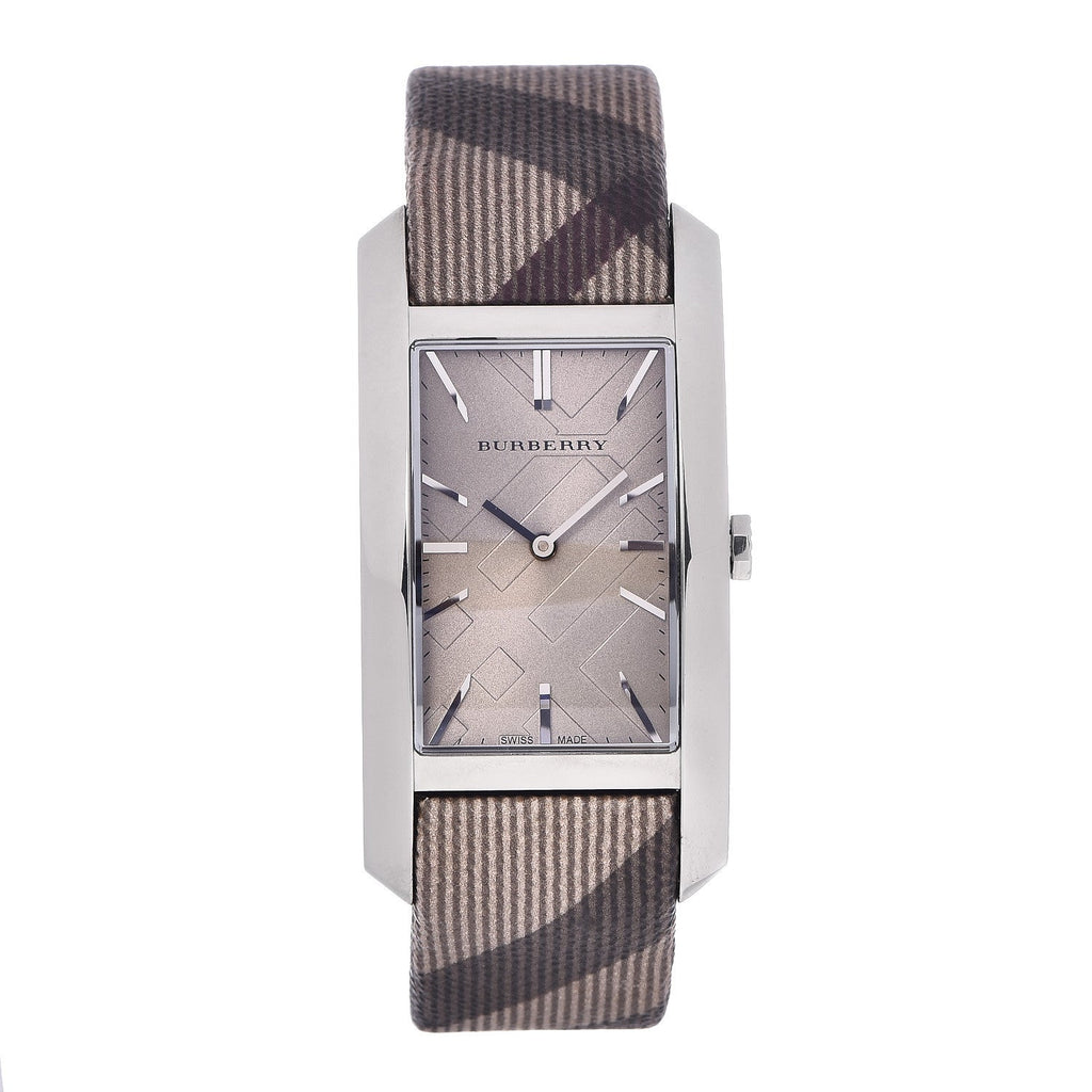 Burberry The Pioneer Grey Dial Leather Strap Watch for Women - BU9504 Buy Now By Burberry