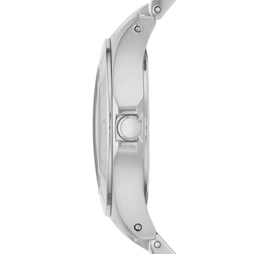 Marc Jacobs Blade Chronograph Silver Dial Silver Steel Strap Watch for Women - MBM3125 Buy Now By Marc Jacobs