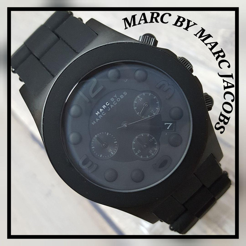 Marc Jacobs Pelly Black Dial Black Silicone Strap Watch for Women - MBM2567 Buy Now By Marc Jacobs