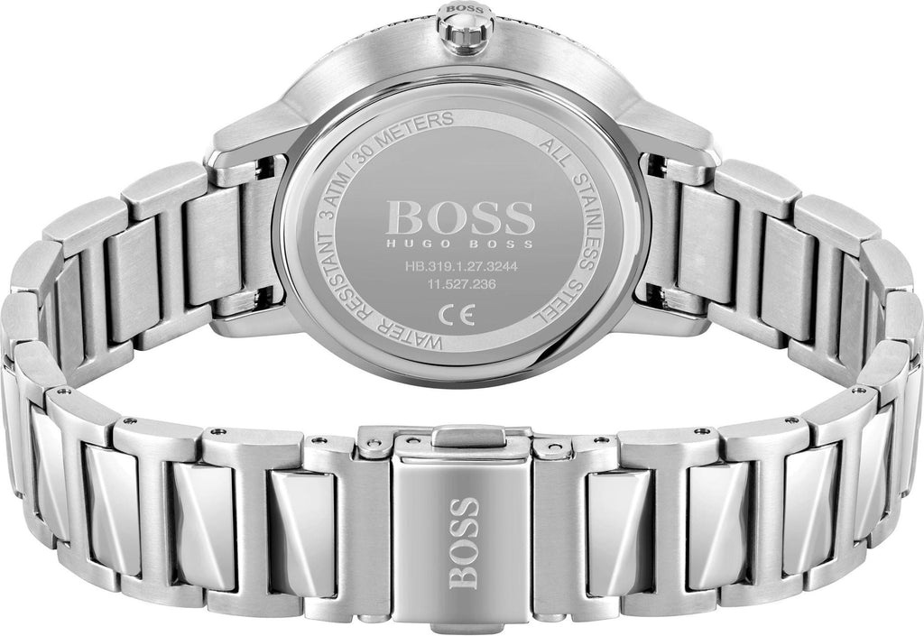 Hugo Boss Signature Silver Dial Silver Steel Strap Watch for Women - 1502539 Buy Now By Hugo Boss