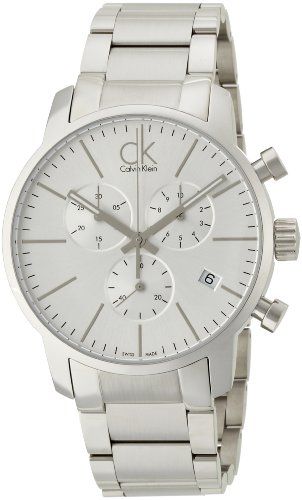 Calvin Klein City White Dial Silver Steel Strap Watch for Men - K2G27146 Buy Now By Calvin Klein