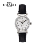 Coach Madison White Dial Black Leather Strap Watch for Women - 14502406 Buy Now By Coach