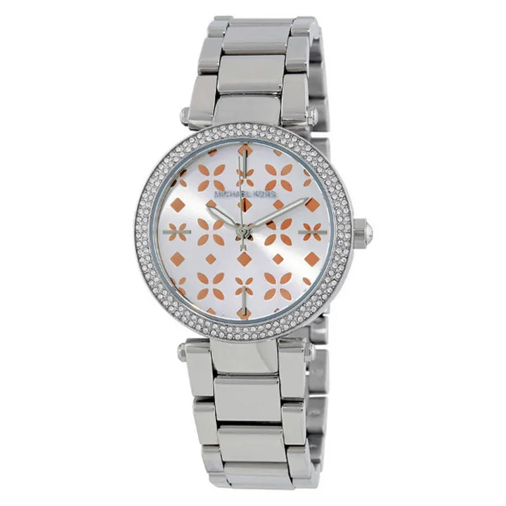 Michael Kors Parker Silver Dial Silver Stainless Steel Strap Watch for Women - MK6483 Buy Now By Michael Kors