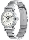 Coach Madison White Dial Silver Steel Strap Watch for Women - 14502396 Buy Now By Coach