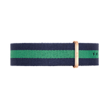 Daniel Wellington Classic Warwick White Dial Two Tone Nylon Strap Watch for Men - DW00100005 Buy Now By Daniel Wellington