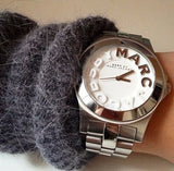 Marc Jacobs Rivera Silver Dial Silver Steel Strap Watch for Women - MBM3133 Buy Now By Marc Jacobs