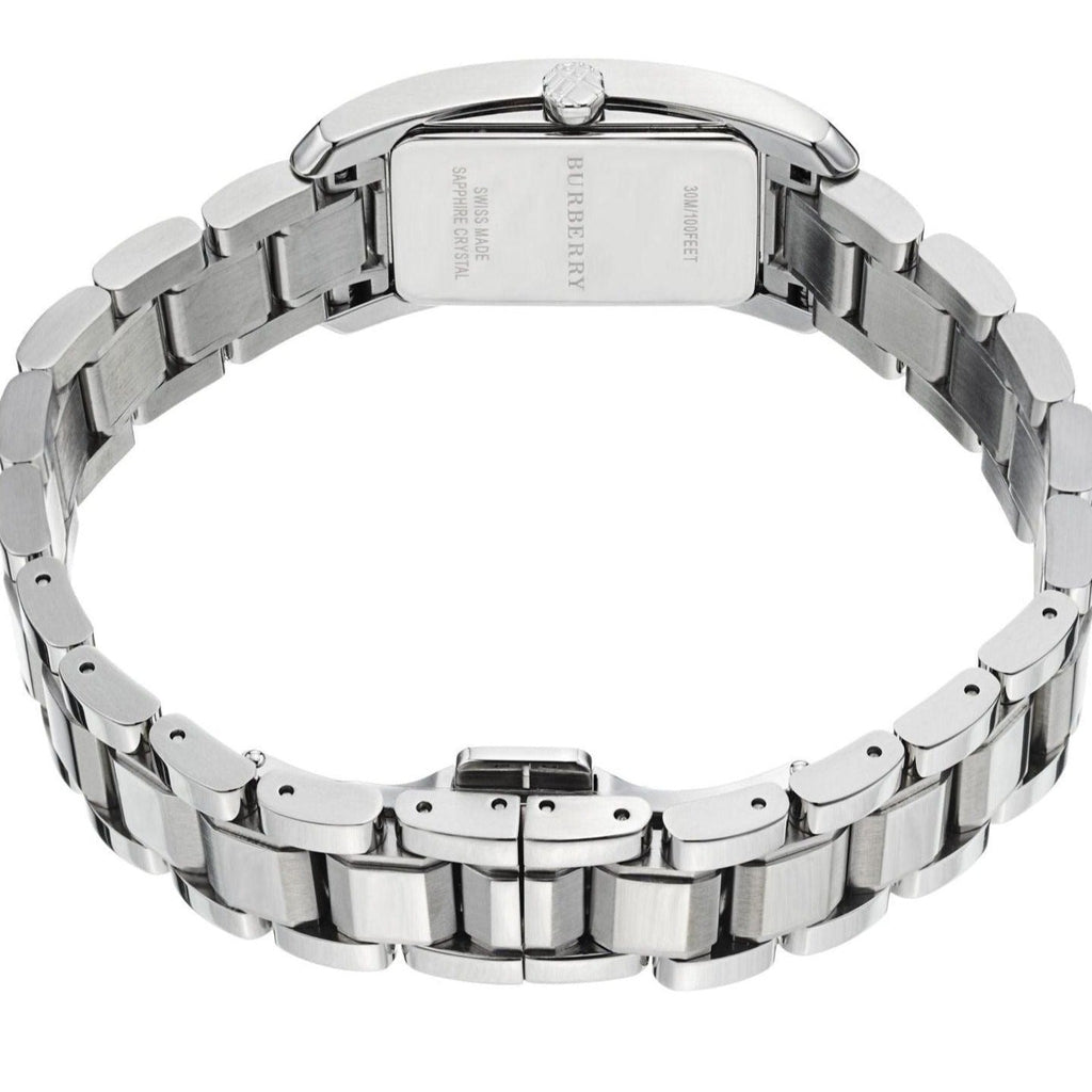 Burberry Heritage Quartz White Dial Silver Steel Strap Watch For Women - BU9600 Buy Now By Burberry