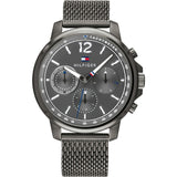 Tommy Hilfiger London Chronograph Grey Dial Grey Mesh Bracelet Watch for Men - 1791530 Buy Now By Tommy Hilfiger