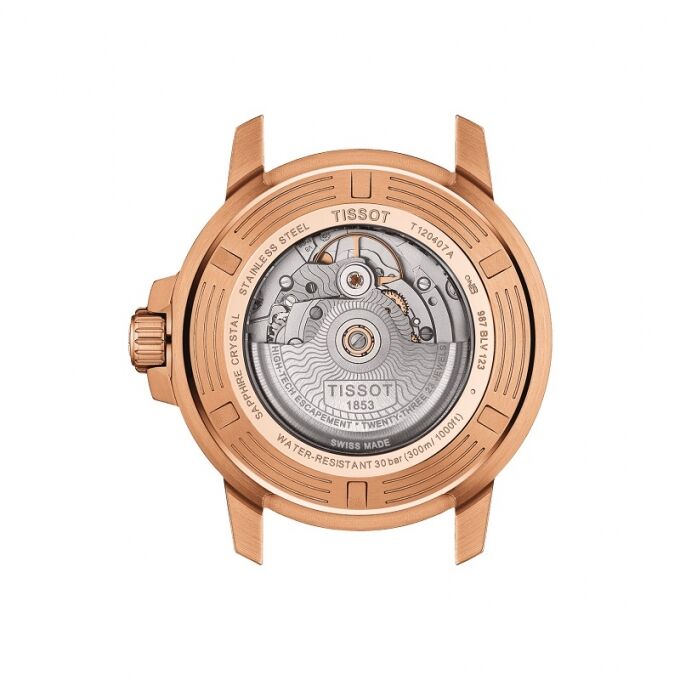 Tissot Seastar 1000 Powermatic 80 Blue Dial Blue Nylon Strap Watch for Men - T120.407.37.041.00 Buy Now By Tissot