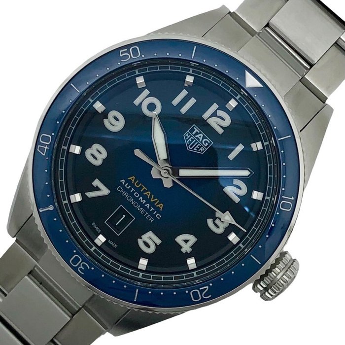 Tag Heuer Autavia Blue Dial Watch for Men - WBE5116.EB0173 Buy Now By Tag Heuer