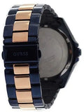 Guess BFF Multifunction Blue Dial Two Tone Steel Strap Watch for Women - W0231L6 Buy Now By Guess