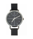 Calvin Klein Even Black Dial Black Leather Strap Watch for Women - K7B231CZ Buy Now By Calvin Klein