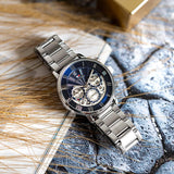 Tommy Hilfiger Legend Chronograph Blue Dial Silver Steel Strap Watch For Men - 1710569 Buy Now By Tommy Hilfiger