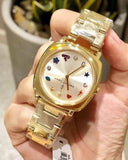 Marc Jacobs Mandy Gold Dial Gold Steel Strap Watch for Women - MJ3549 Buy Now By Marc Jacobs