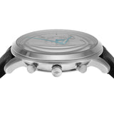 Fossil Neutra Chronograph White Dial Black Leather Strap Watch for Men - FS6023 Buy Now By Fossil