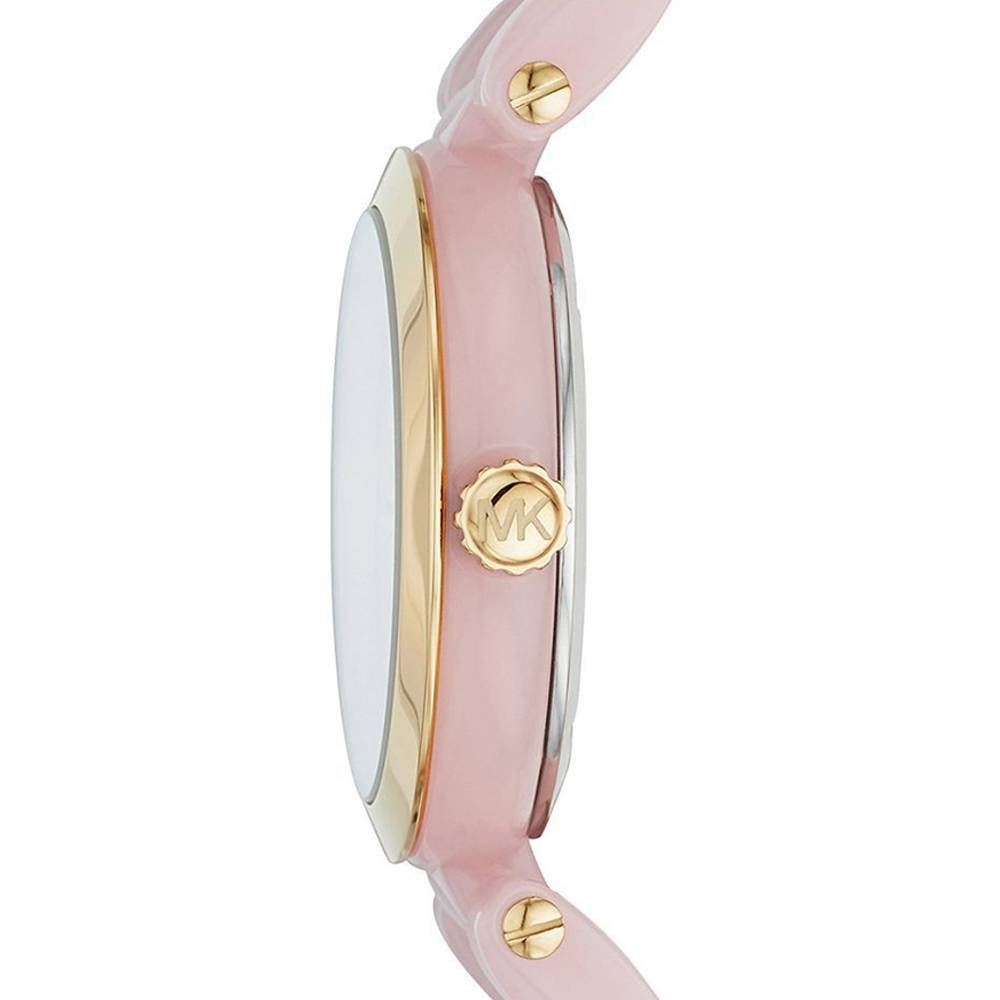 Michael Kors Delray Rose Gold Dial Pink Steel Strap Watch for Women - MK4316 Buy Now By Michael Kors
