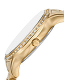 Michael Kors Sage Analog White Dial Gold Steel Strap Watch for Women - MK4822 Buy Now By Michael Kors