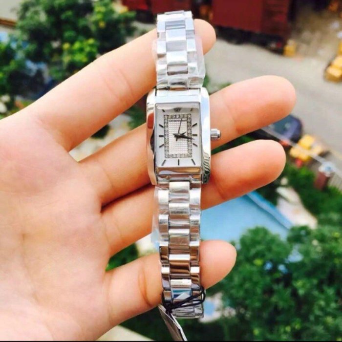 Emporio Armani Classic Diamonds Silver Dial Silver Steel Strap Watch For Women - AR3170 Buy Now By Emporio Armani