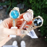 Michael Kors Runway Mercer Quartz Black Dial Two Tone Steel Strap Watch For Women - MK6672 Buy Now By Michael Kors