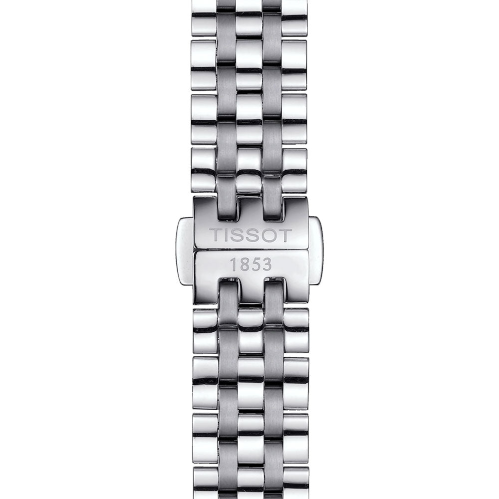 Tissot T Classic Carson Premium Automatic Lady Silver Dial Silver Steel Strap Watch for Women - T122.207.11.033.00 Buy Now By Tissot