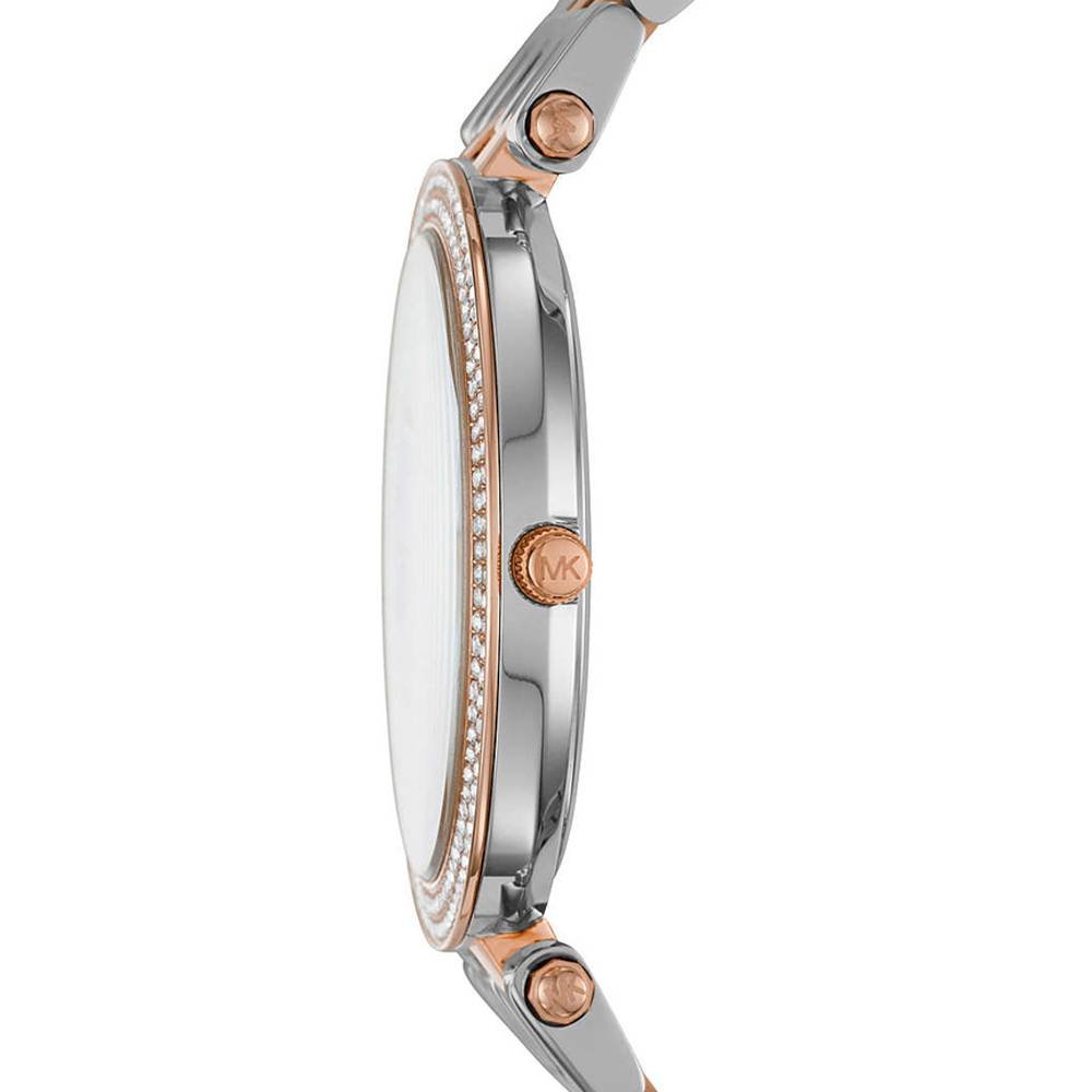 Michael Kors Darci Rose Gold Dial Two Tone Steel Strap Watch for Women - MK3726 Buy Now By Michael Kors