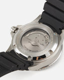 Emporio Armani Sea Explorer Automatic Black Dial Black Silicone Strap Watch For Men - AR60078 Buy Now By Emporio Armani