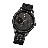 Tommy Hilfiger Damon Quartz Black Dial Black Mesh Bracelet Watch for Men - 1791420 Buy Now By Tommy Hilfiger