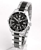 Tag Heuer Aquaracer Quartz Diamonds Black Dial Two Tone Steel Strap Watch for Women - WAY131G.BA0913 Buy Now By Tag Heuer