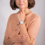 Michael Kors Whitney Quartz White Dial Two Tone Steel Strap Watch For Women - MK6686 Buy Now By Michael Kors