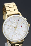 Tommy Hilfiger Carly White Dial Gold Steel Strap Watch for Women - 1781786 Buy Now By Tommy Hilfiger