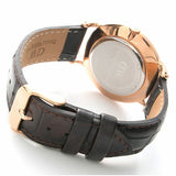 Daniel Wellington Dapper York White Dial Brown Leather Strap Watch For Men - DW00100085 Buy Now By Daniel Wellington