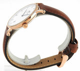 Daniel Wellington Dapper St Mawes White Dial Brown Leather Strap Watch For Women - DW00100091 Buy Now By Daniel Wellington