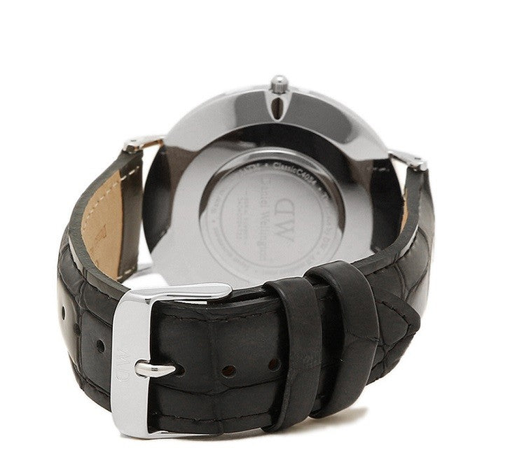 Daniel Wellington Classic Reading White Dial Black Leather Strap Watch For Men - DW00100028 Buy Now By Daniel Wellington