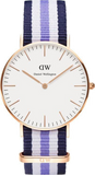 Daniel Wellington Classic Trinity White Dial Three Tone Nylon Strap Watch For Women - 0509DW Buy Now By Daniel Wellington