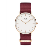 Daniel Wellington Classic Roselyn White Dial Red NATO Strap Watch For Women - DW00100271 Buy Now By Daniel Wellington