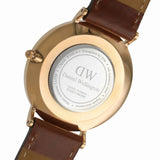 Daniel Wellington Classic St. Mawes White Dial Brown Leather Strap Watch for Men - DW00100035 Buy Now By Daniel Wellington