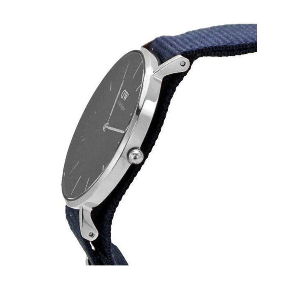 Daniel Wellington Classic Bayswater Black Dial Black NATO Strap Watch For Men - DW00100278 Buy Now By Daniel Wellington