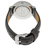 Daniel Wellington Petite Sheffield Black Dial Black Leather Strap Watch For Women - DW00100180 Buy Now By Daniel Wellington