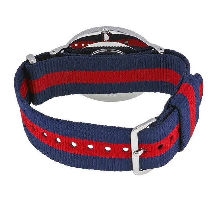 Daniel Wellington Classic Oxford White Dial Two Tone Nylon Strap Watch For Men - DW00100015 Buy Now By Daniel Wellington