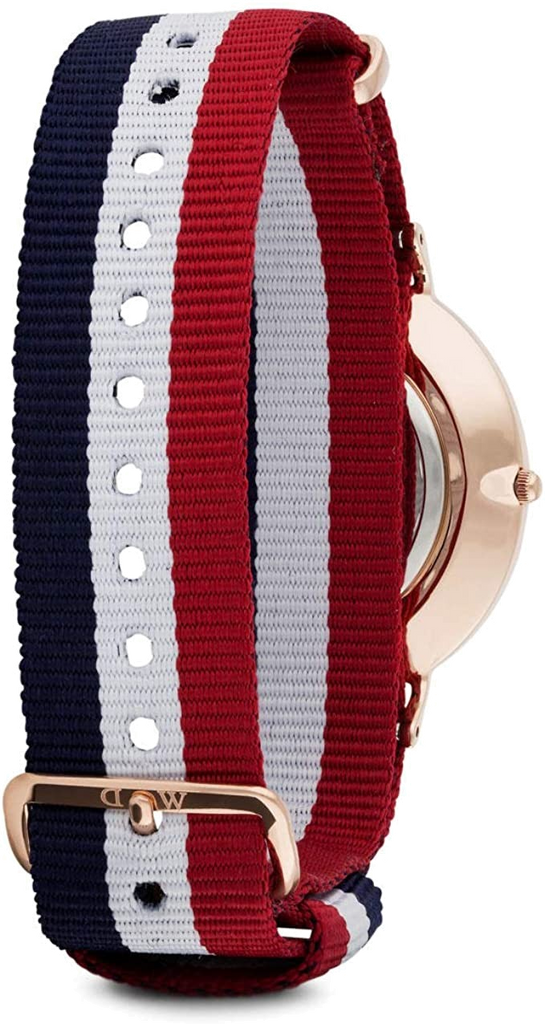 Daniel Wellington Classic Cambridge White Dial Two Tone NATO Strap Watch For Men - DW00100003 Buy Now By Daniel Wellington