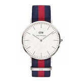 Daniel Wellington Classic Oxford White Dial Two Tone Nylon Strap Watch For Men - DW00100015 Buy Now By Daniel Wellington