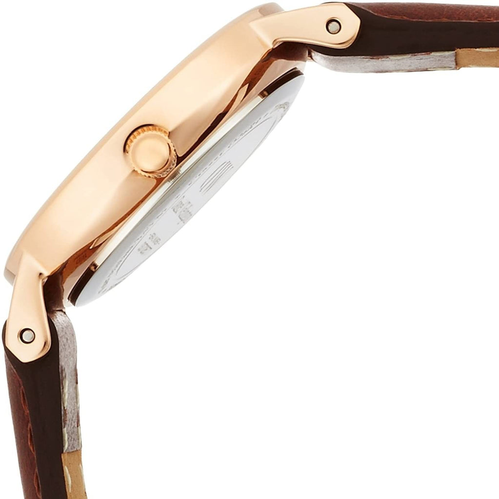 Daniel Wellington Classy St Mawes White Dial Brown Leather Strap Watch For Women - DW00100059 Buy Now By Daniel Wellington