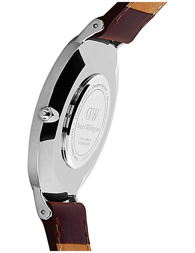 Daniel Wellington Classic St Mawes Black Dial Brown Leather Strap Watch For Men - DW00100130 Buy Now By Daniel Wellington