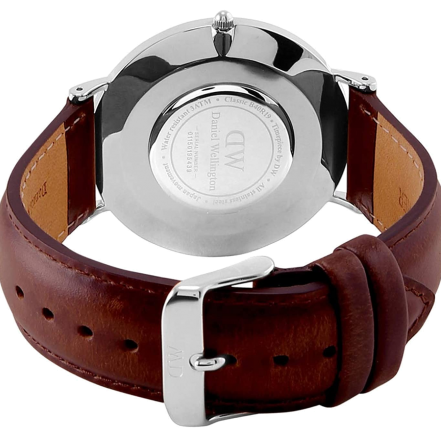 Daniel Wellington Classic St Mawes Black Dial Brown Leather Strap Watch For Men - DW00100130 Buy Now By Daniel Wellington