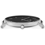 Daniel Wellington Classic Sheffield Black Dial Black Leather Strap Watch For Men - DW00100133 Buy Now By Daniel Wellington