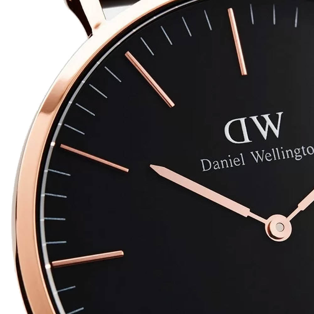 Daniel Wellington Classic Bristol Black Dial Brown Leather Strap Watch for Men - DW00100137 Buy Now By Daniel Wellington