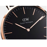 Daniel Wellington Classic Cornwall Black Dial Black Nylon Strap Watch For Women - DW00100148 Buy Now By Daniel Wellington