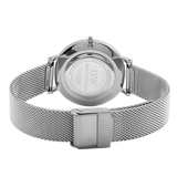 Daniel Wellington Petite Sterling Black Dial Silver Mesh Bracelet Watch For Women - DW00100218 Buy Now By Daniel Wellington